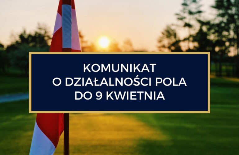 Pole golfowe covid