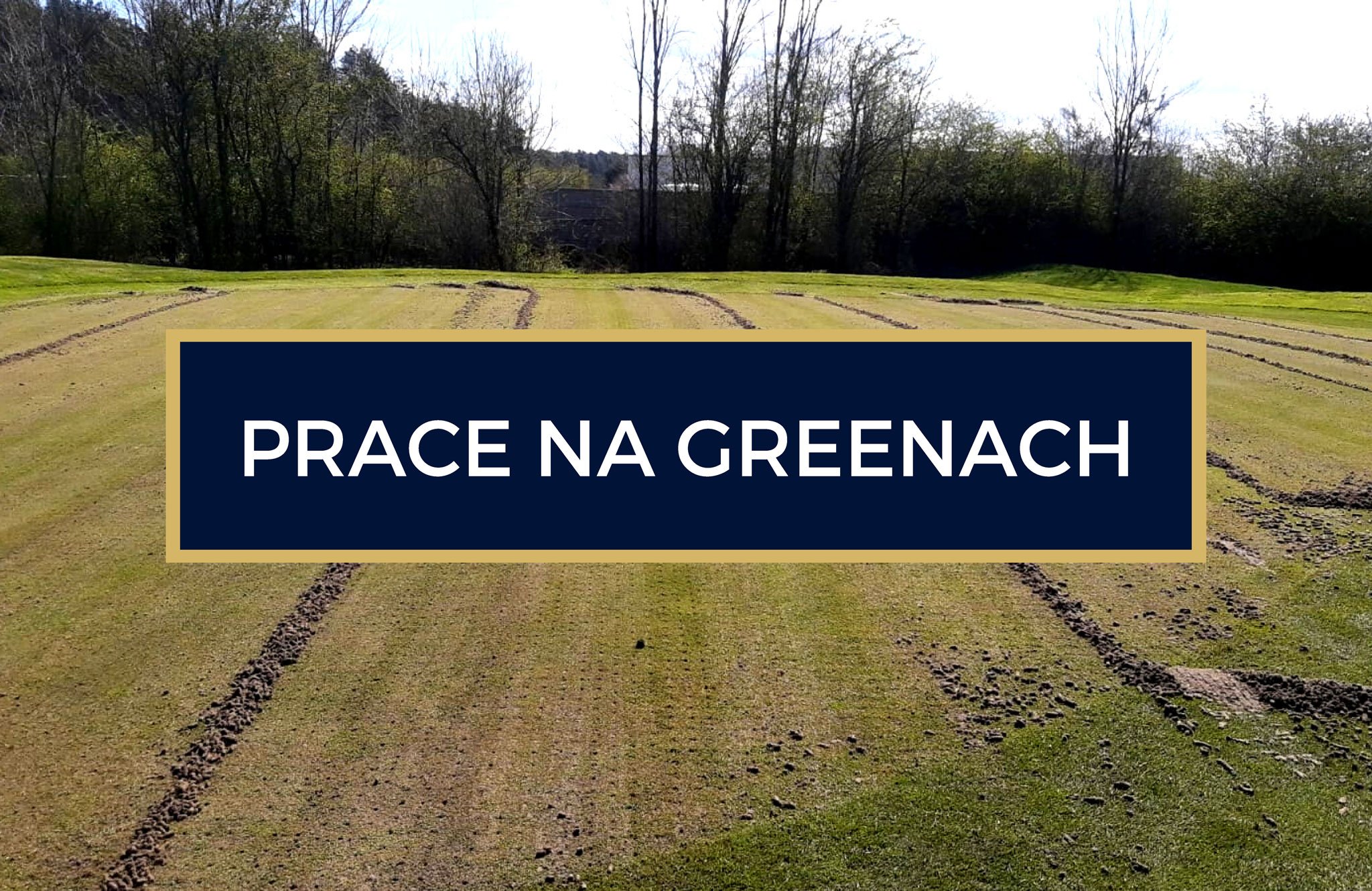 Prace na greenach