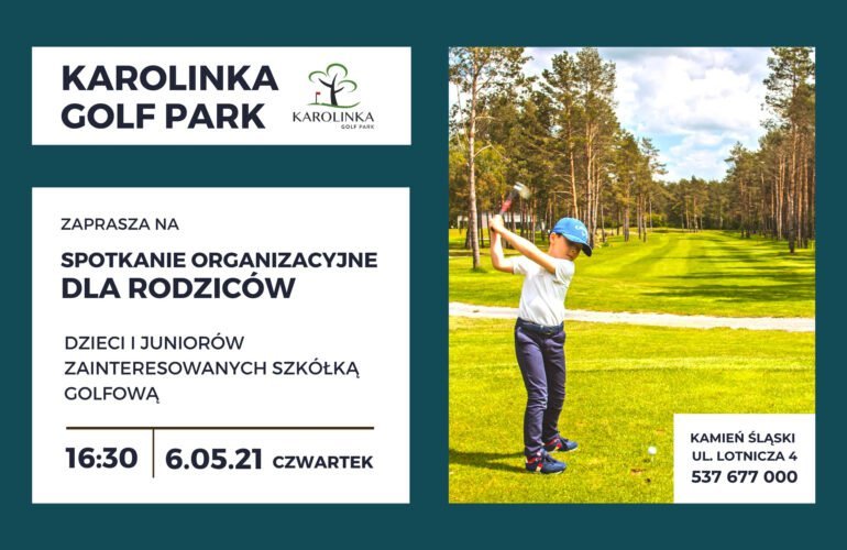 Spotkanie organizacyjne - szkółka golfowa
