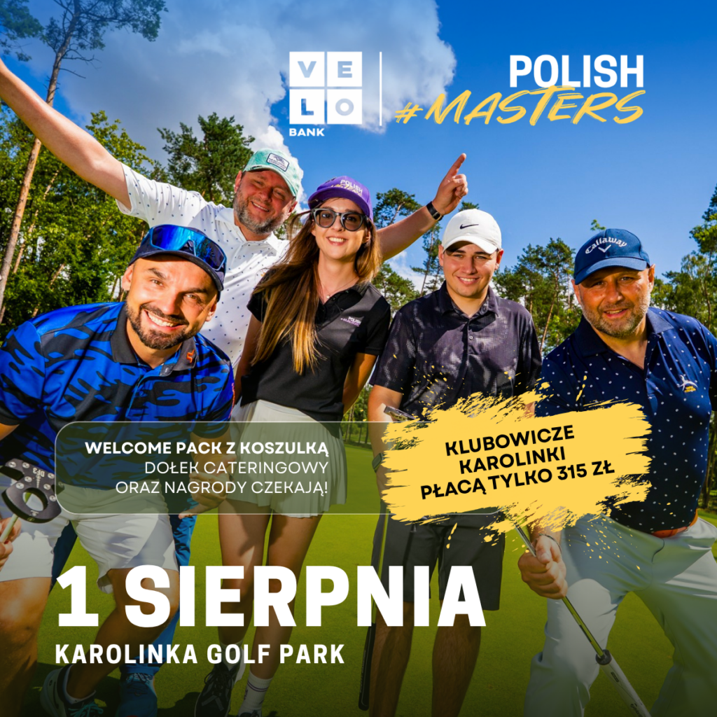 Turniej VeloBank Polish Masters już 1 sierpnia na karolince